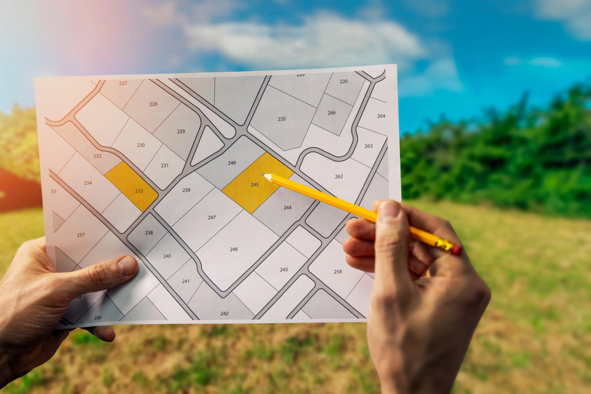 Reviewing a subdivision plan